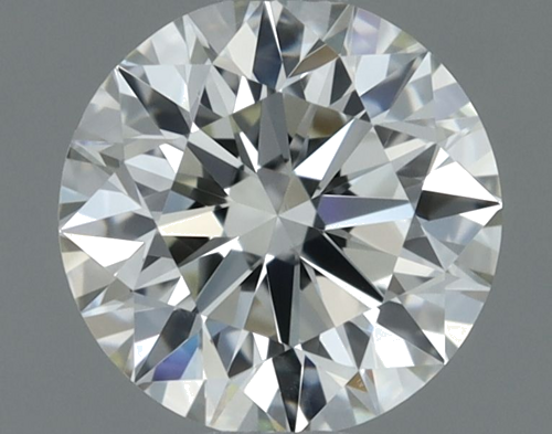 0.53 carat K-VVS1 Excellent cut Natūralus Round Deimantas (1)