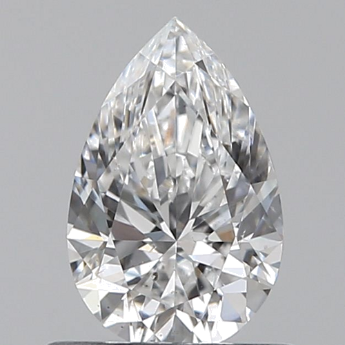 0.6 carat E-SI1 Natūralus Pear Deimantas (1)