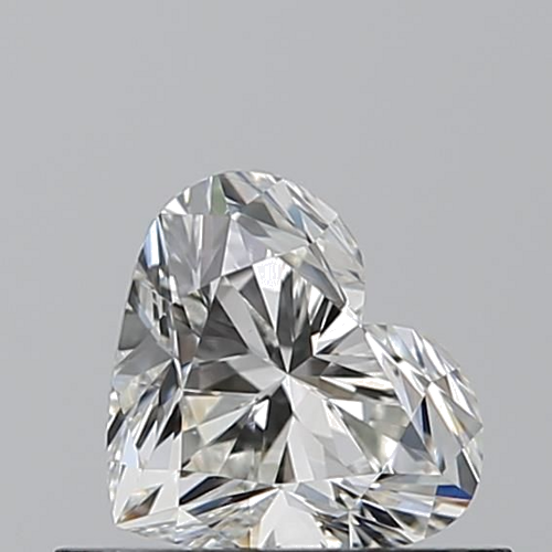 0.51 carat H-VS1 Natūralus Heart Deimantas (1)