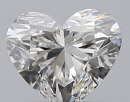 0.72 carat G-VS2 Natūralus Heart Deimantas (1)