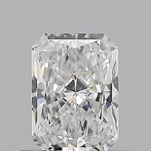 0.54 carat D-VVS2 Natūralus Radiant Deimantas (1)