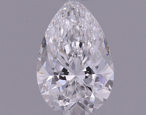 0.51 carat E-IF Natūralus Pear Deimantas (1)
