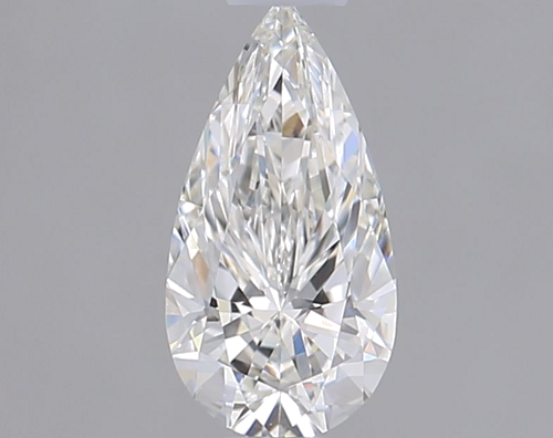 0.33 carat H-VVS2 Natūralus Pear Deimantas (1)