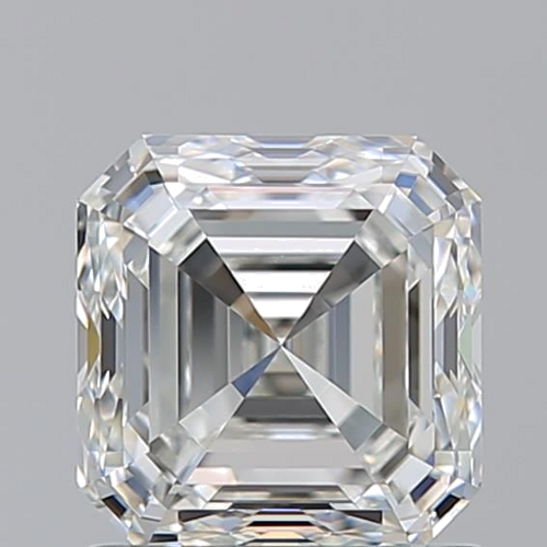 1.51 carat I-VVS2 Natūralus Asscher Deimantas (1)