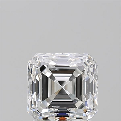 2.01 carat F-SI1 Natūralus Asscher Deimantas (1)