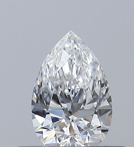0.32 carat E-VVS1 Natūralus Pear Deimantas (1)