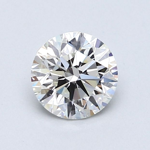 0.91 carat H-VVS2 Very Good cut Natūralus Round Deimantas (1)
