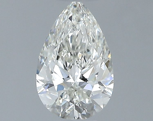 0.37 carat I-VS2 Natūralus Pear Deimantas (1)