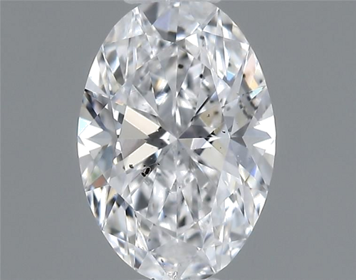 0.33 carat D-SI1 Natūralus Oval Deimantas (1)
