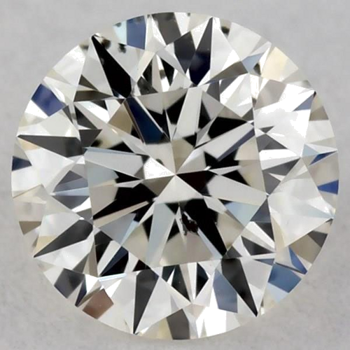 0.25 carat J-SI1 Excellent cut Natūralus Round Deimantas (1)