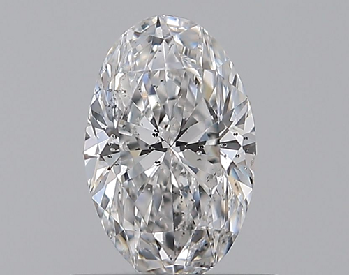 0.7 carat E-SI2 Natūralus Oval Deimantas (1)