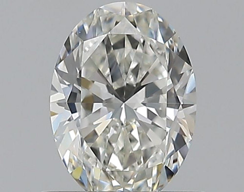 0.55 carat H-VS1 Natūralus Oval Deimantas (1)