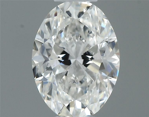 0.33 carat F-SI2 Natūralus Oval Deimantas (1)
