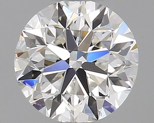 0.45 carat F-VVS1 Excellent cut Natūralus Round Deimantas (1)