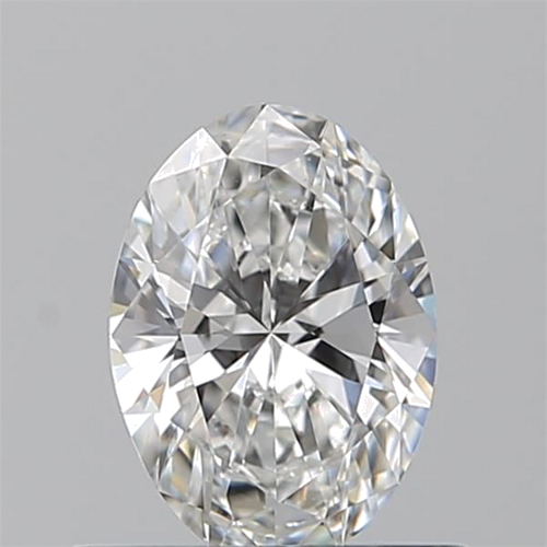 0.51 carat F-VS2 Natūralus Oval Deimantas (1)