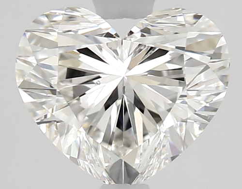 1.5 carat G-VS2 Natūralus Heart Deimantas (1)