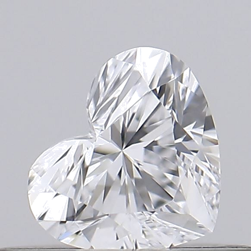 0.23 carat D-VS1 Natūralus Heart Deimantas (1)