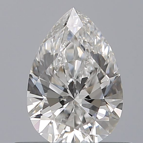 0.5 carat D-VVS1 Natūralus Pear Deimantas (1)