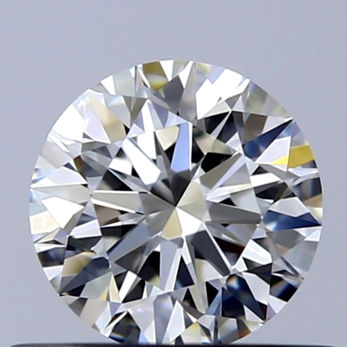 0.51 carat H-IF Excellent cut Natūralus Round Deimantas (1)