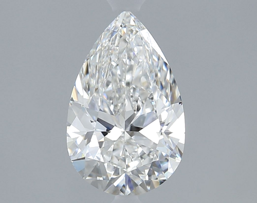 1.23 carat D-VVS1 Natūralus Pear Deimantas (1)