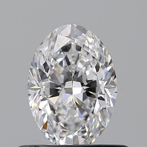 0.61 carat D-VVS2 Natūralus Oval Deimantas (1)