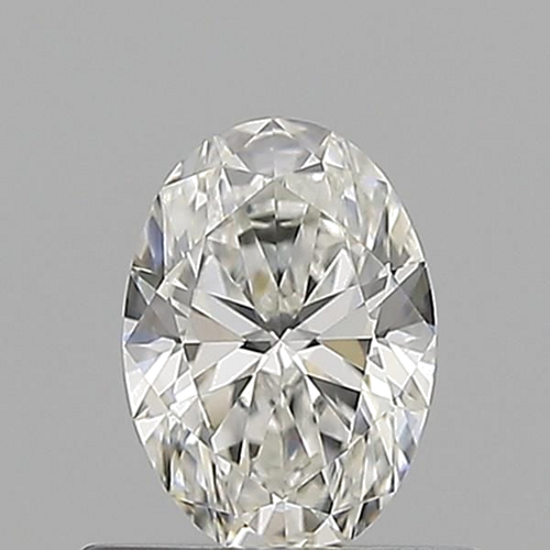 0.5 carat G-VS2 Natūralus Oval Deimantas (1)