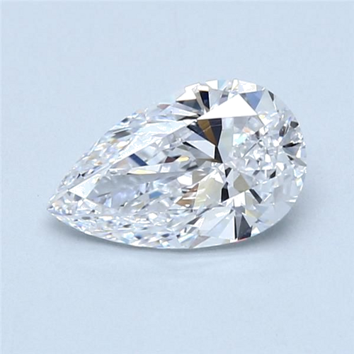 1.5 carat D-SI2 Natūralus Pear Deimantas (1)