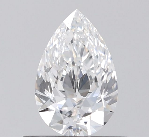 0.53 carat E-VVS1 Natūralus Pear Deimantas (1)