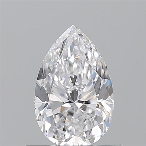 0.7 carat D-VS2 Natūralus Pear Deimantas (1)
