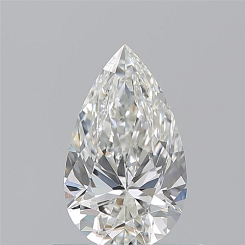 0.71 carat H-VS1 Natūralus Pear Deimantas (1)