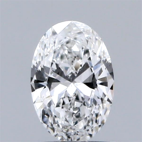 0.42 carat E-VVS1 Natūralus Oval Deimantas (1)