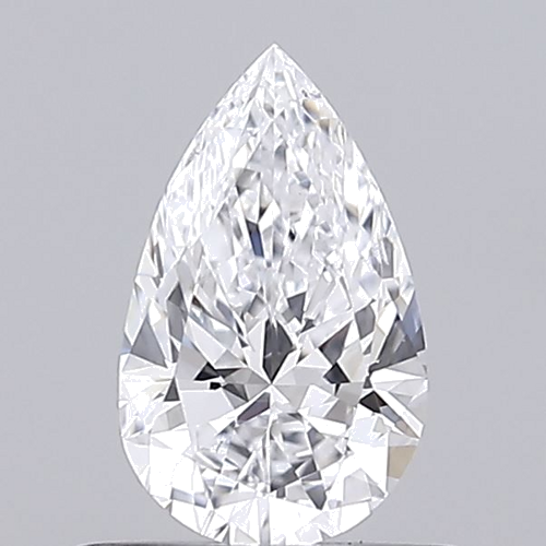 0.5 carat D-SI1 Natūralus Pear Deimantas (1)