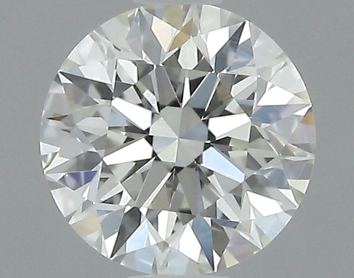 0.53 carat J-VVS2 Excellent cut Natūralus Round Deimantas (1)