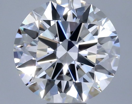 0.6 carat F-VVS2 Excellent cut Natūralus Round Deimantas (1)
