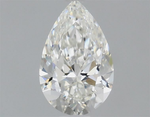 0.5 carat H-VVS2 Natūralus Pear Deimantas (1)