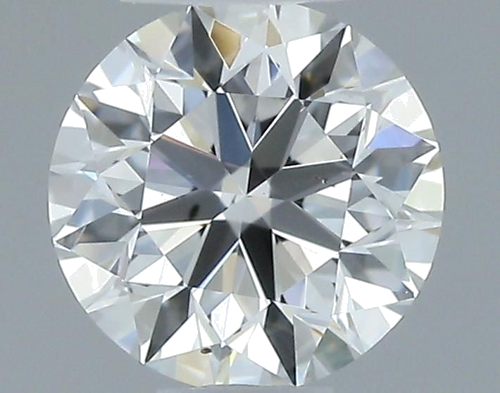 0.56 carat E-SI1 Excellent cut Natūralus Round Deimantas (1)