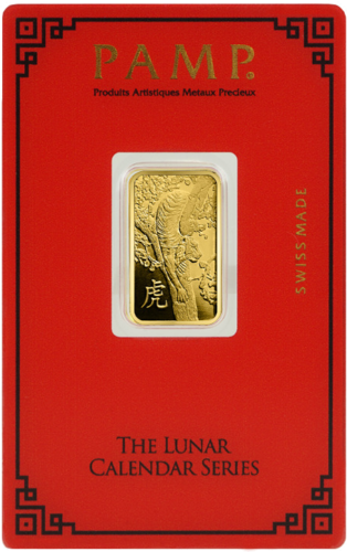 5 g Investment Gold Bar Year of the Tiger PAMP (2)