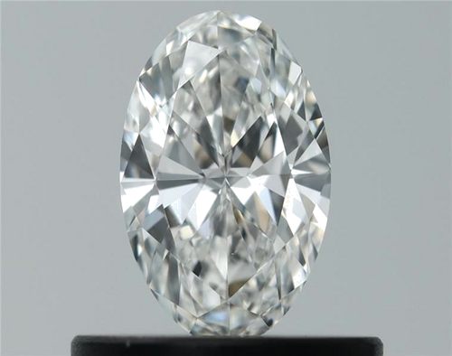 0.4 carat G-VVS2 Natūralus Oval Deimantas (1)