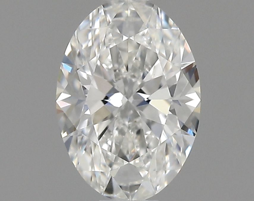 0.71 carat F-VVS2 Natūralus Oval Deimantas (1)