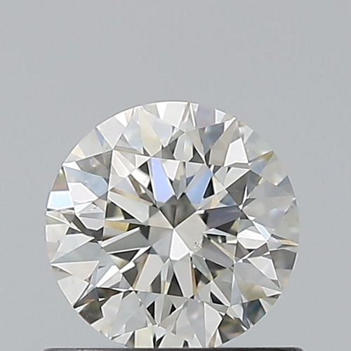 0.69 carat J-SI1 Excellent cut Natūralus Round Deimantas (1)