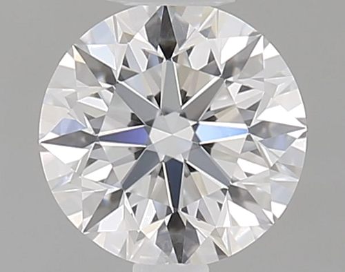 0.55 carat D-VVS2 Excellent cut Natūralus Round Deimantas (1)