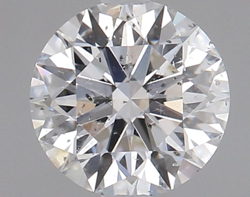 0.6 carat F-SI2 Very Good cut Natūralus Round Deimantas (1)