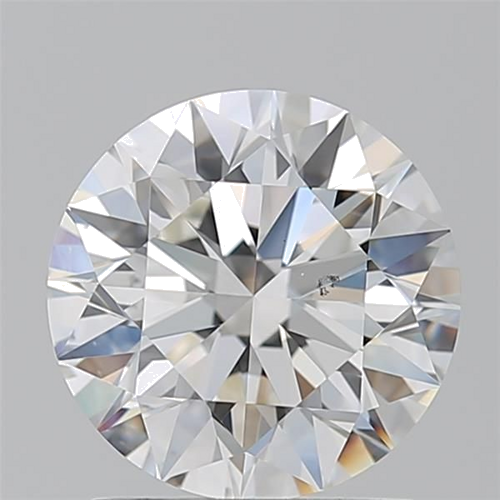 1.7 carat G-SI1 Excellent cut Natūralus Round Deimantas (1)