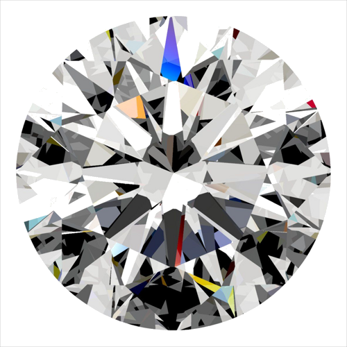 0.3 carat H-VVS1 Excellent cut Natūralus Round Deimantas (1)