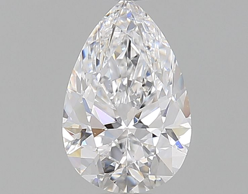 0.63 carat D-VS1 Natūralus Pear Deimantas (1)
