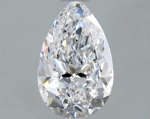 0.56 carat D-SI1 Natūralus Pear Deimantas (1)