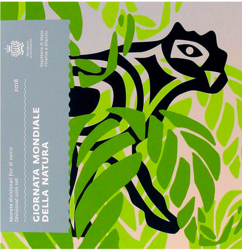 2018 San Marino Euro coin set with 5 euro silver coin (1)