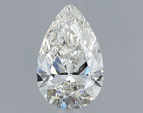 0.41 carat H-SI1 Natūralus Pear Deimantas (1)