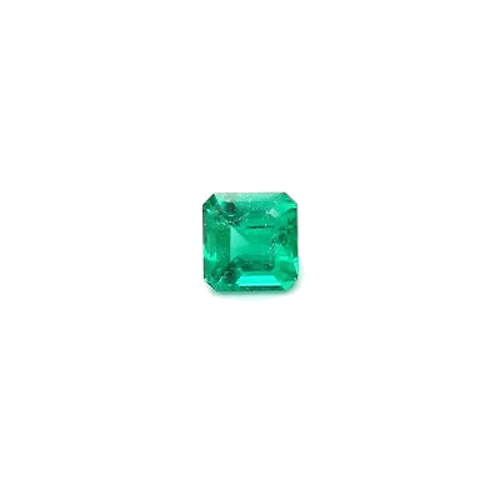 0.28 carat GREEN STEP cut Octagonal Smaragdas (1)