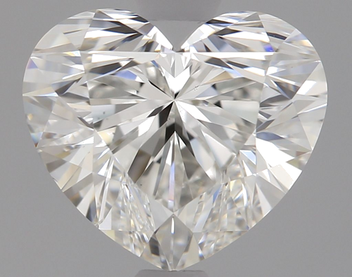 1.7 carat H-VS2 Natūralus Heart Deimantas (1)